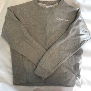 Grey Champion hoodie- Size Medium